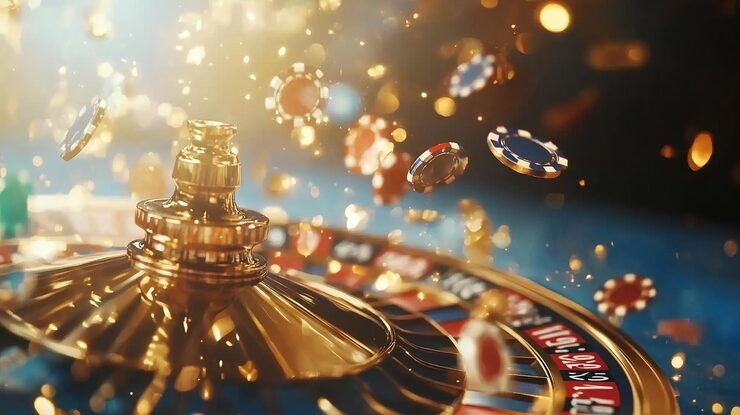 Stake controls and recent spin results Stake selection and spin history on Mega Wheel